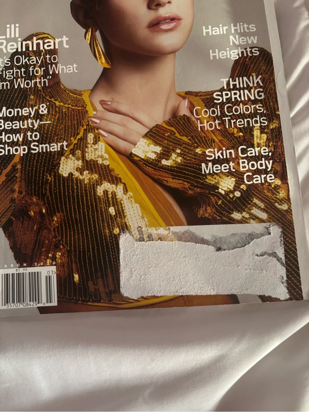 Lot of Allure Magazine March 2020 Lili Reinhart Riverdale Cover and 2 pins